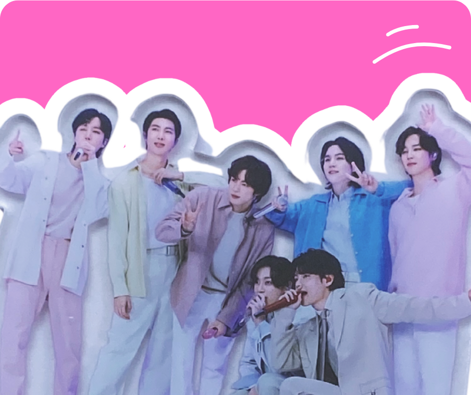 K-POP BTS Idol Group Stojak 1 szt.