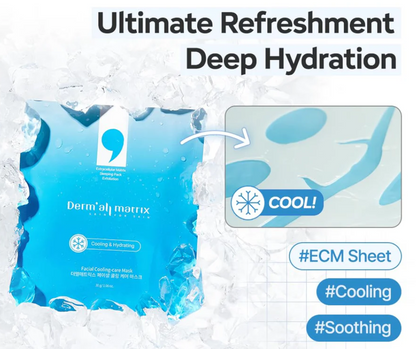 DERM·ALL MATRIX Hydratation Hydrogel Cooling Mask 35g