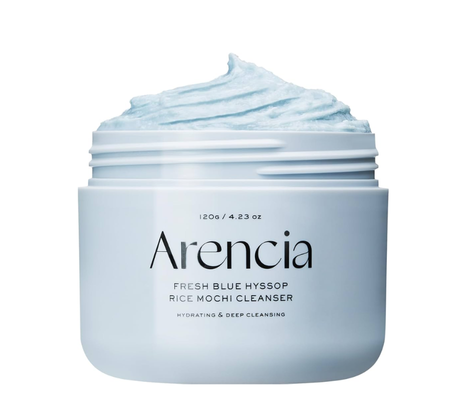 Arencia Fresh Blue Hyssop Rice Mochi Cleanser 3in1 120ml