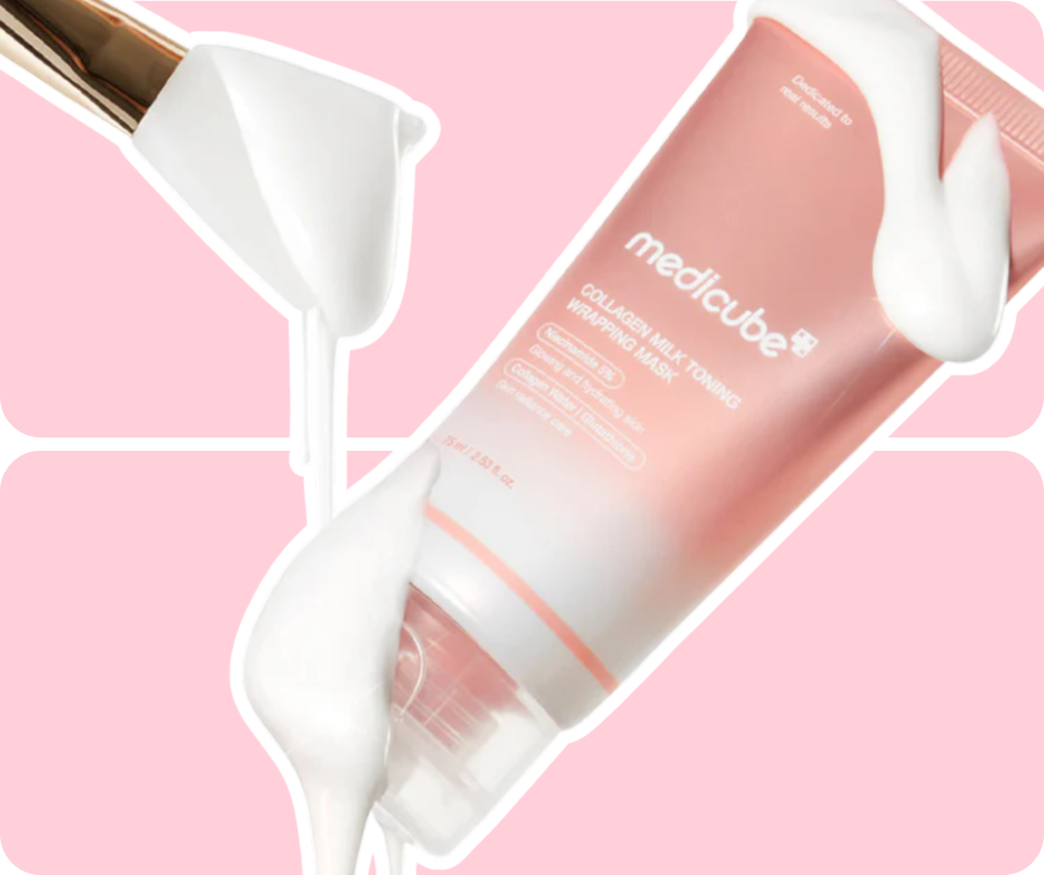 Medicube Collagen Milk Overnight Wrapping Facial Mask 75ml