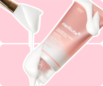 Medicube Collagen Milk Overnight Wrapping Facial Mask 75ml