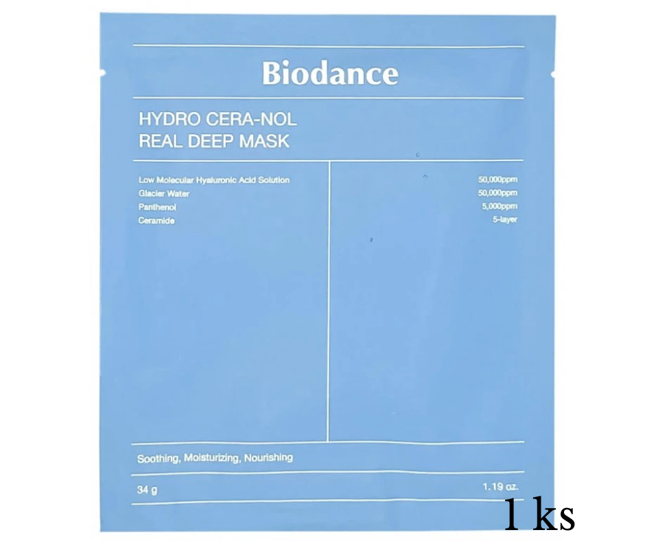Biodance Hydro Cera-nol Real Deep Mask 1 szt. 34g