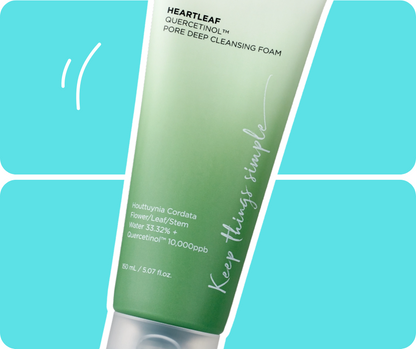 Anua Heartleaf Quercetinol Pore Deep Cleansing Foam 150ml