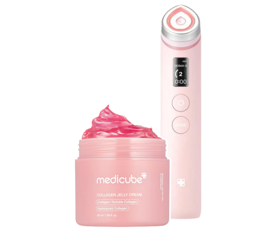 Medicube Pink Age-R Booster Pro 6-in-1 + ZDARMA Collagen Jelly Cream 50ml