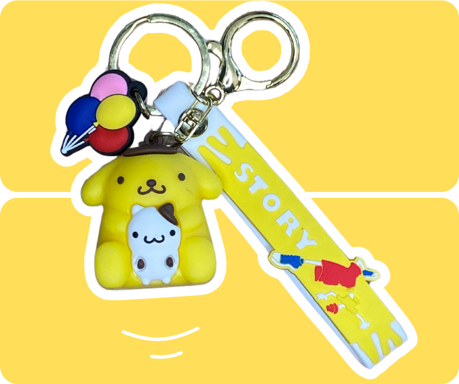 Sanrio Pom Pompurin Story Přívěsek 50g