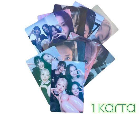 K-POP Black Pink kartička 1 ks