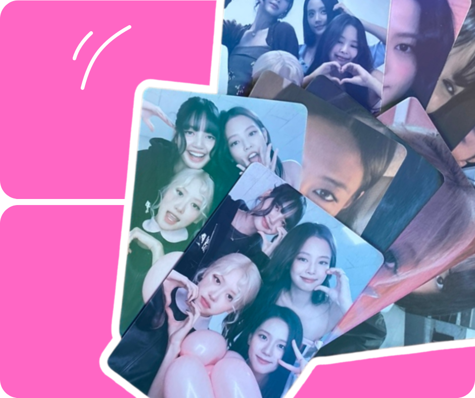 K-POP Black Pink kartička 1 ks