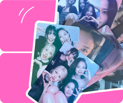 K-POP Black Pink kartička 1 ks