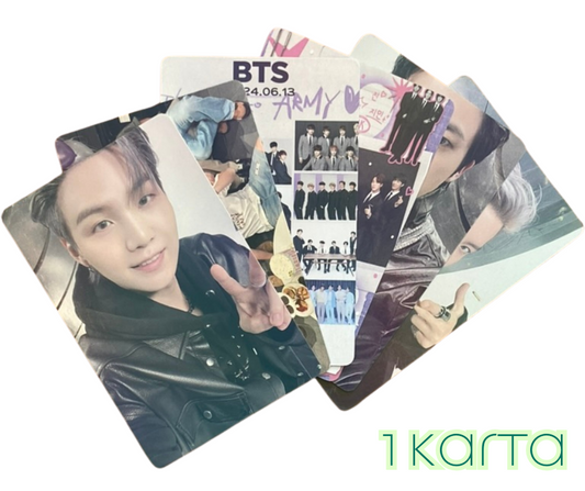 K-POP BTS kartička 1 ks