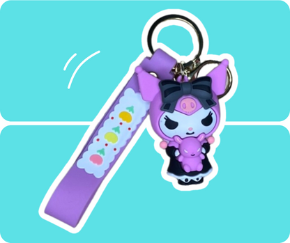 Sanrio Kuromi Flower Vol.3 Přívěsek 50g