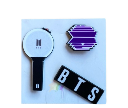 Odznaki K-POP BTS 3 szt.