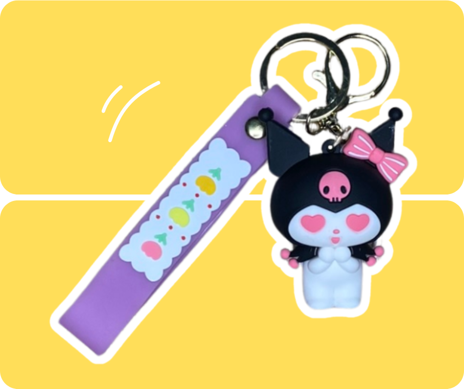 Sanrio Kuromi Flower Vol.4 Přívěsek 50g