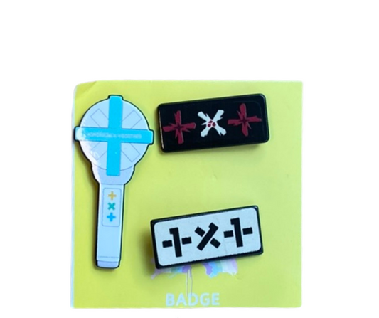 K-POP TXT Odznáčky 3ks