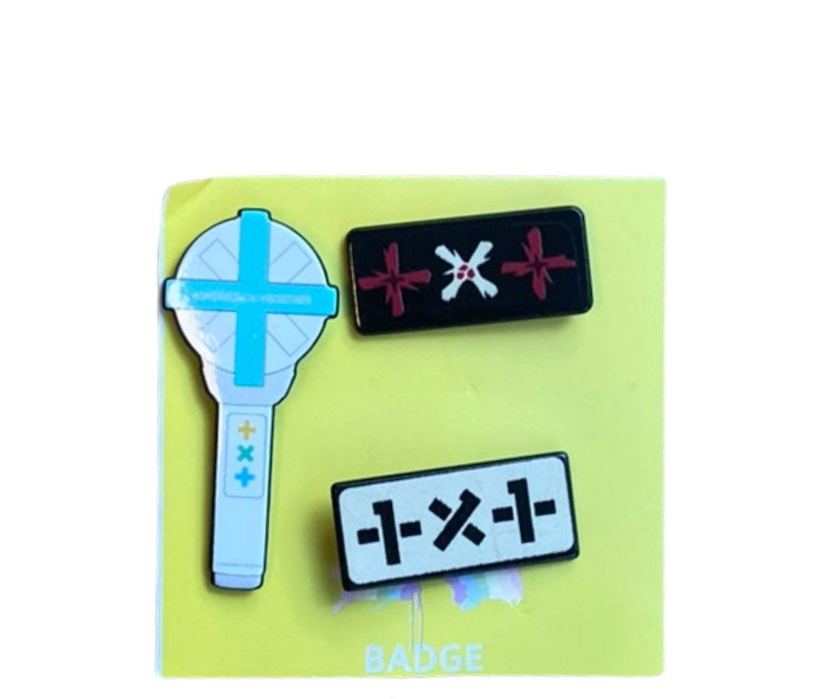 K-POP TXT Odznáčky 3ks