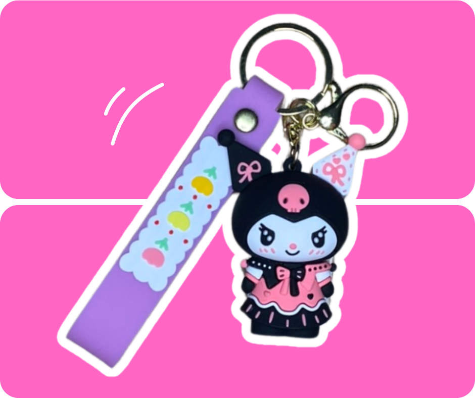 Sanrio Kuromi Flower Vol.5 Přívěsek 50g