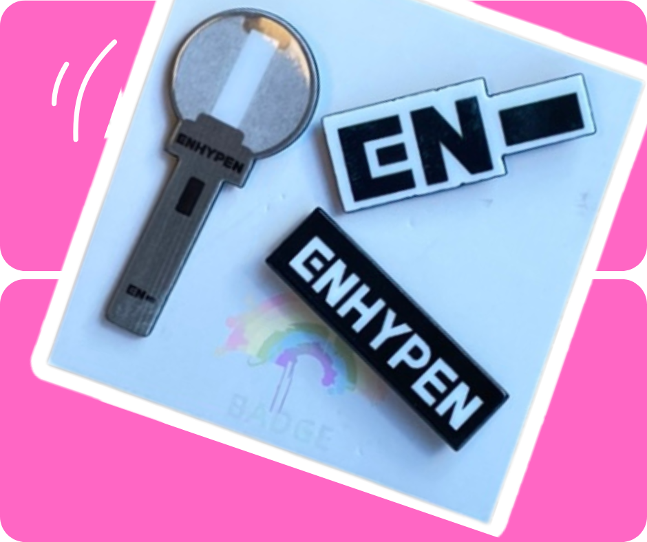 K-POP Enhypen Odznáčky 3ks