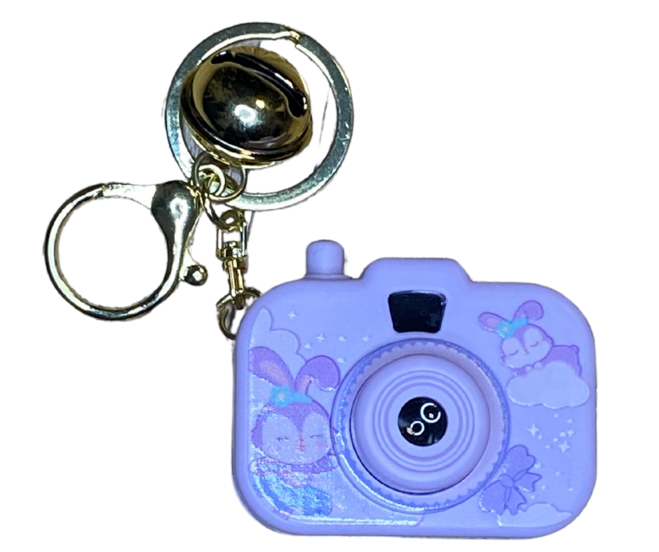 Sanrio Purple Camera Přívěsek 50g