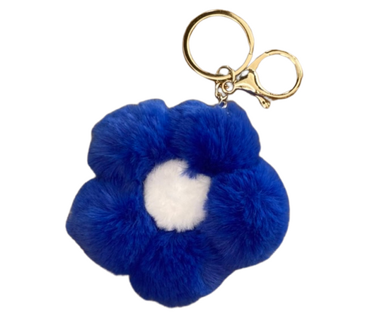 Plyšová Blue Květina Přívěsek 50g