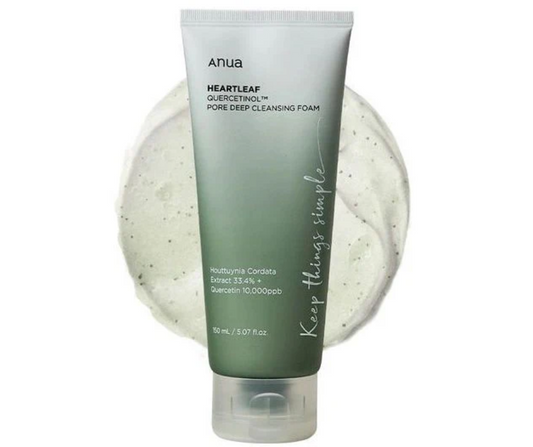 Anua Heartleaf Quercetinol Pore Deep Cleansing Foam 150ml