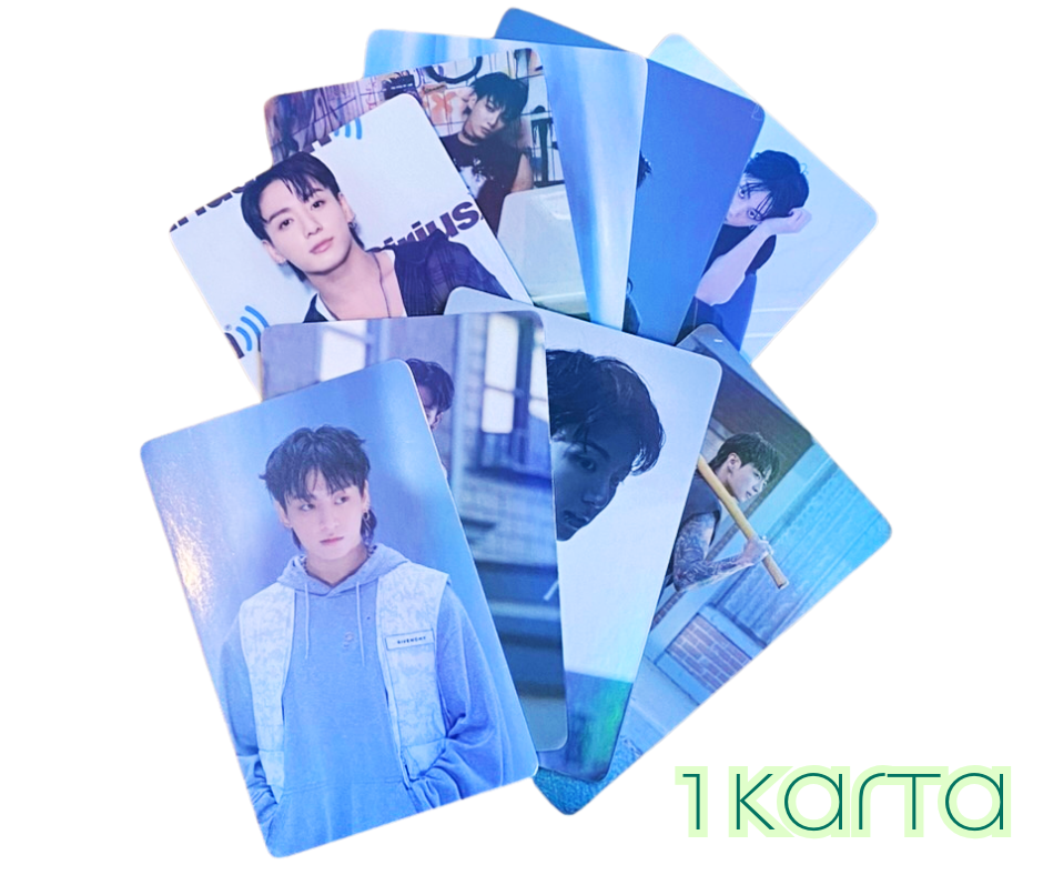 K-POP Jungkook kartička 1 ks