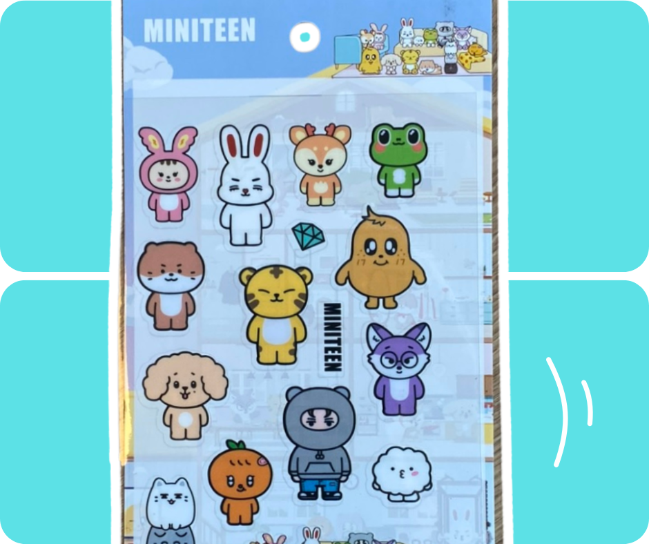 SEVENTEEN - MINITEEN Sticker Set vol.2 10g