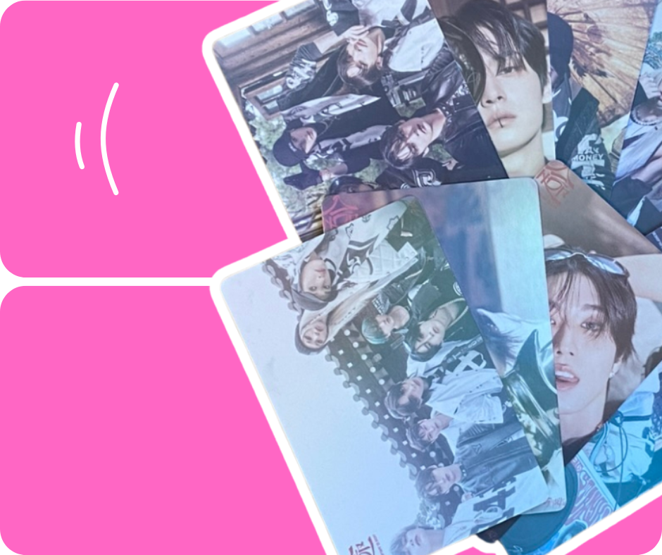 K-POP Stray Kids kartička 1 ks