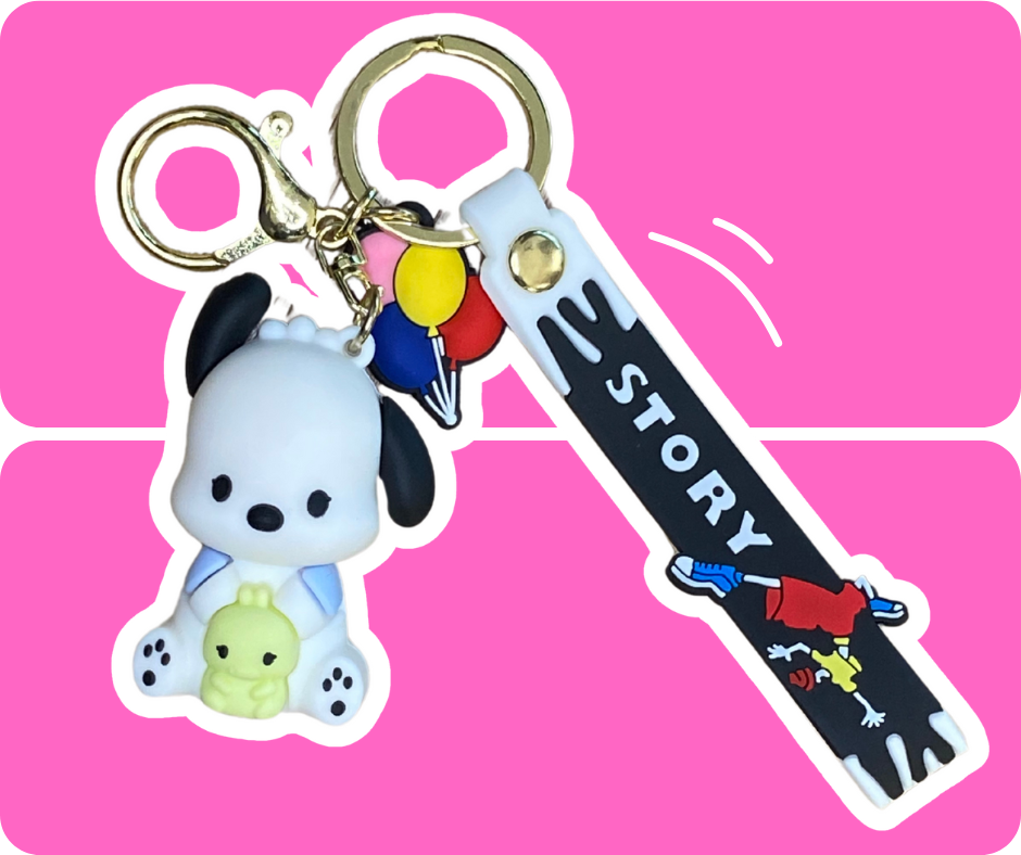 Sanrio Pochacco Story Přívěsek 50g
