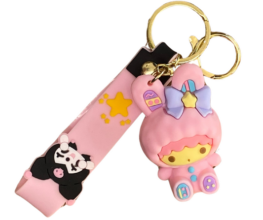 Sanrio Little Twin Star Pink Přívěsek 50g